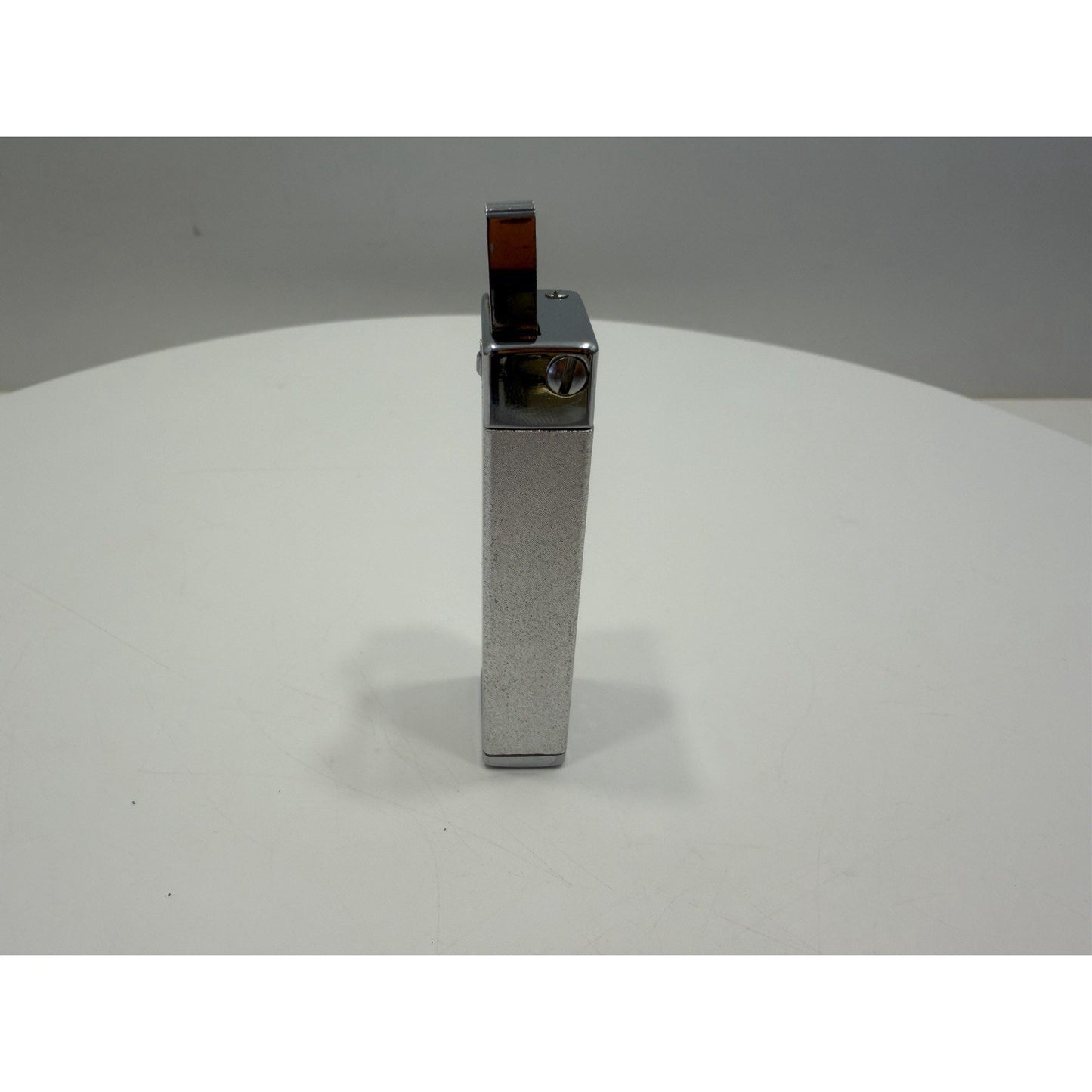 VINTAGE *NEW* 1950's Poppy Silver/Silver Super Lighter