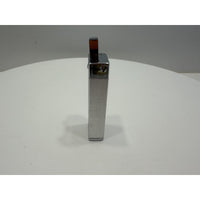 VINTAGE *NEW* 1950's Poppy Silver/Silver Super Lighter