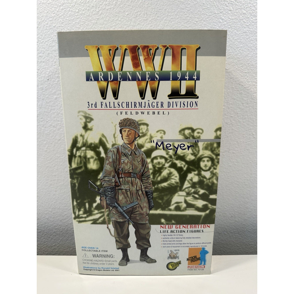 VINTAGE *NEW* Dragon WWII "Meyer" Ardennes 1944 Action Figure