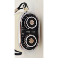 VINTAGE *NEW* 1960's Sakura FS-19 Blue/Black Solid State Micro Transistor Radio