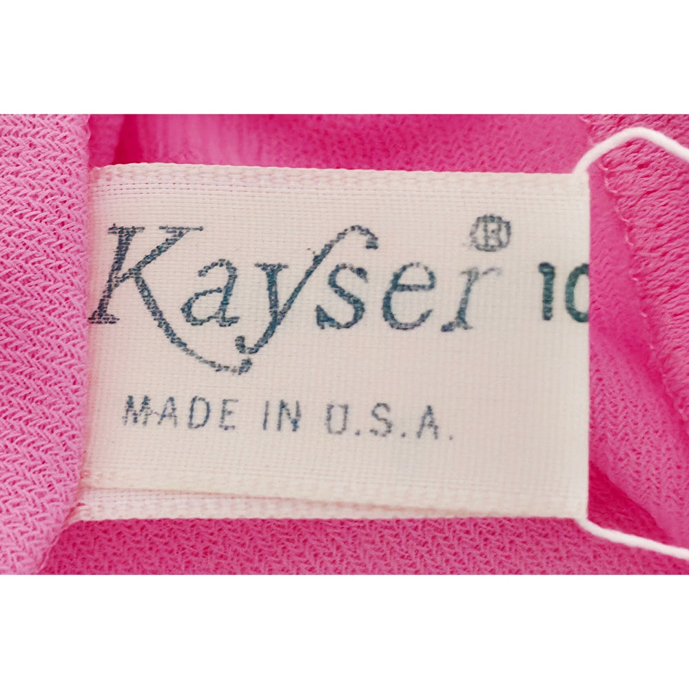 VINTAGE *NEW* 1960's Kayser Women's Pink with Bows Bloomers Leggings Size 5