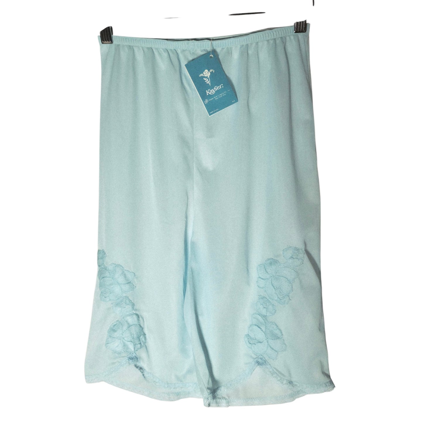 VINTAGE *NEW* 1960's Kayser Women's Lt Blue Bloomers Pantalette Leggings Size 6/S