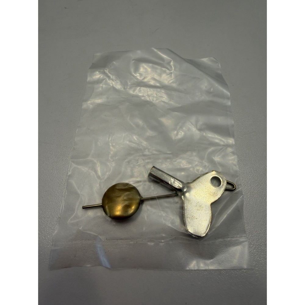 VINTAGE *NEW* 1960's Hummel Mini Girl Hanging Linden Clock w Chimes Germany