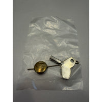 VINTAGE *NEW* 1960's Hummel Mini Girl Hanging Linden Clock w Chimes Germany