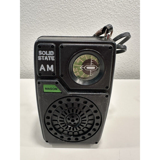 VINTAGE *NEW* Mason Solid State AM Transistor Pocket Radio