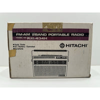 VINTAGE *NEW* 1970's Hitachi KH-434H FM/AM Portable Radio