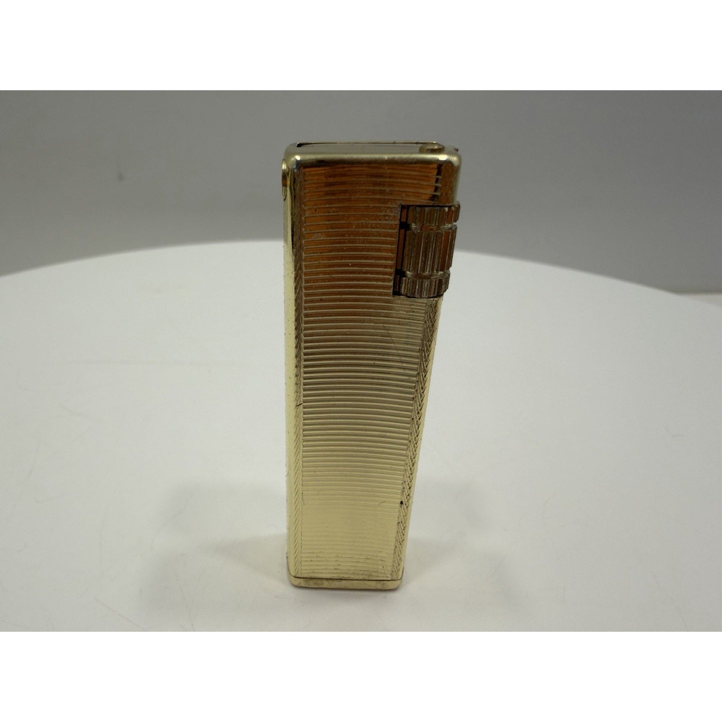 VINTAGE *NEW* 1950's Stellar Gold Textured Super Lighter