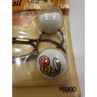 VINTAGE *NEW* 1975 Goody 6990 Twin Bead Ponytail Holders with Cherries