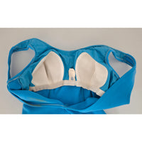 VINTAGE *NEW* 1960's ILGWU Light Blue 100% Jersey One Piece Swimsuit Size 44