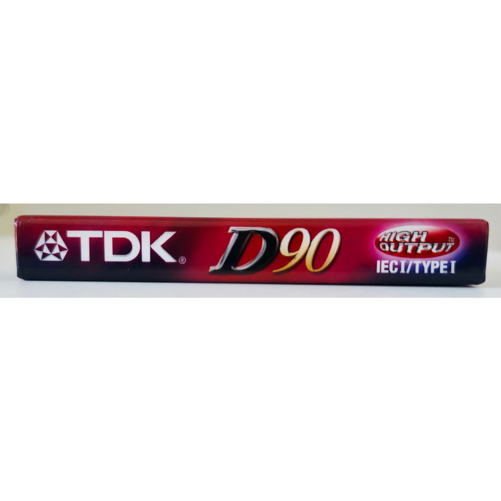 VINTAGE *NEW* 1980's TDK D 90 High Output Blank Audio Cassette Tape Sealed USA