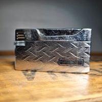 VINTAGE *NEW* 1950's Citation Silver Textured Lighter Japan