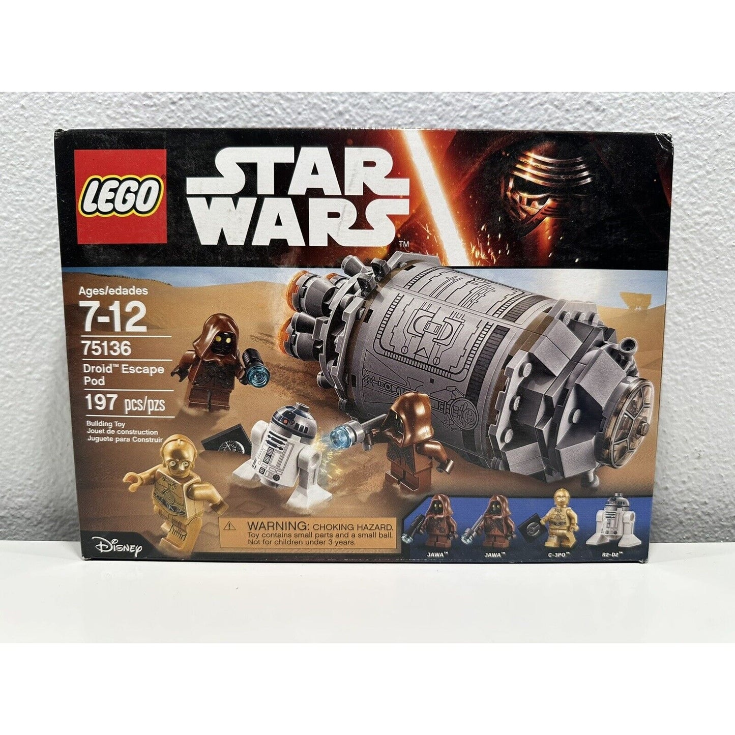 VINTAGE *NEW* Star Wars Lego (75136) Droid Escape Pod