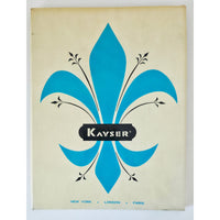 VINTAGE *NEW* 1960's Kayser Seamless Downy Shoe Sz 9.5 Flat Knit Hosiery 3-Pack