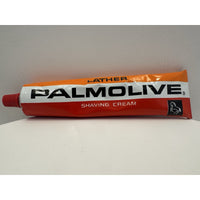 VINTAGE *NEW* 1970's Palmolive Lather Shaving Cream Giant Tube in Box