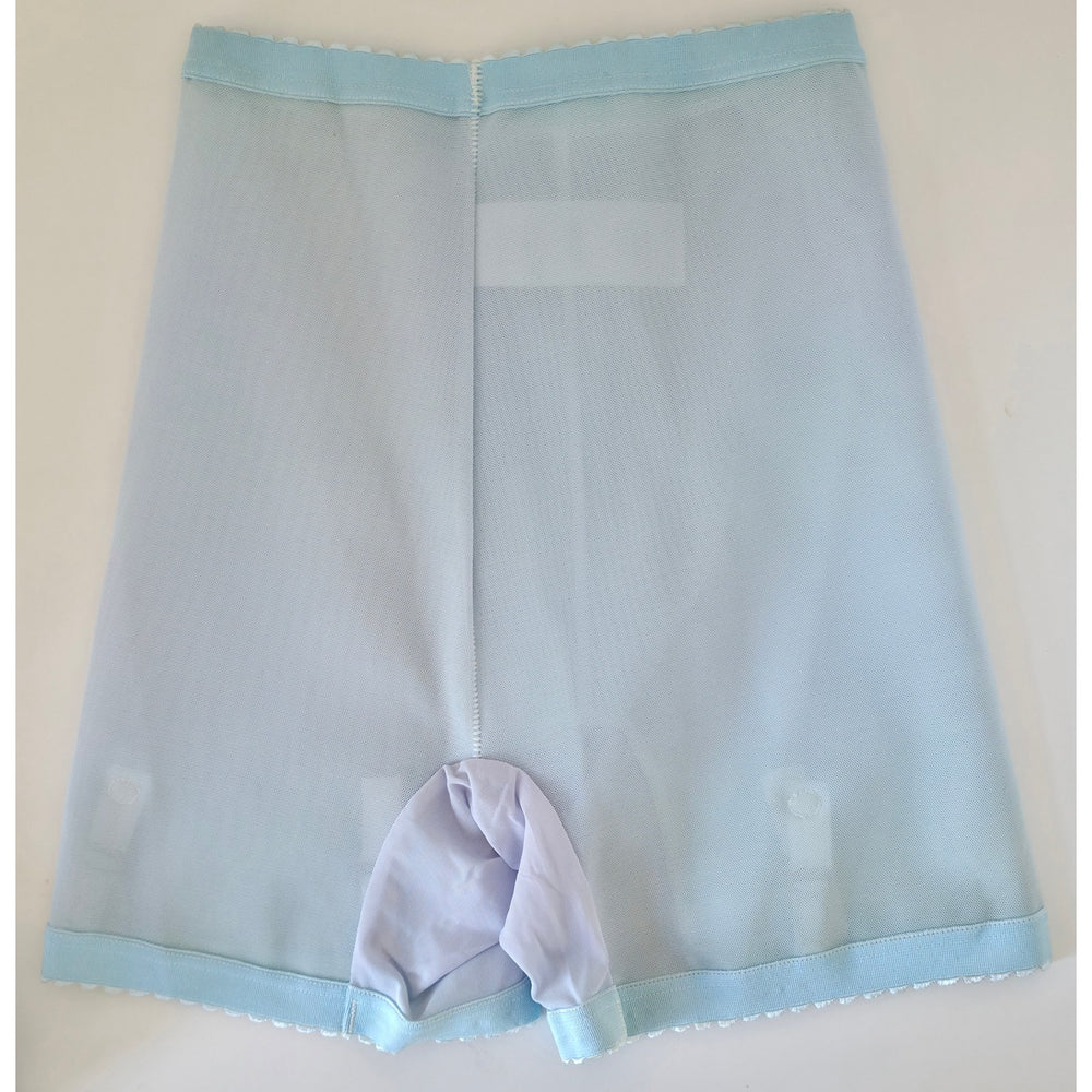 VINTAGE *NEW* 1960's Women's Light Blue High-Waisted Girdle/Garters Size L Lot 4