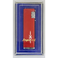 VINTAGE *NEW* 1950's Imperial Red Butane Lighter