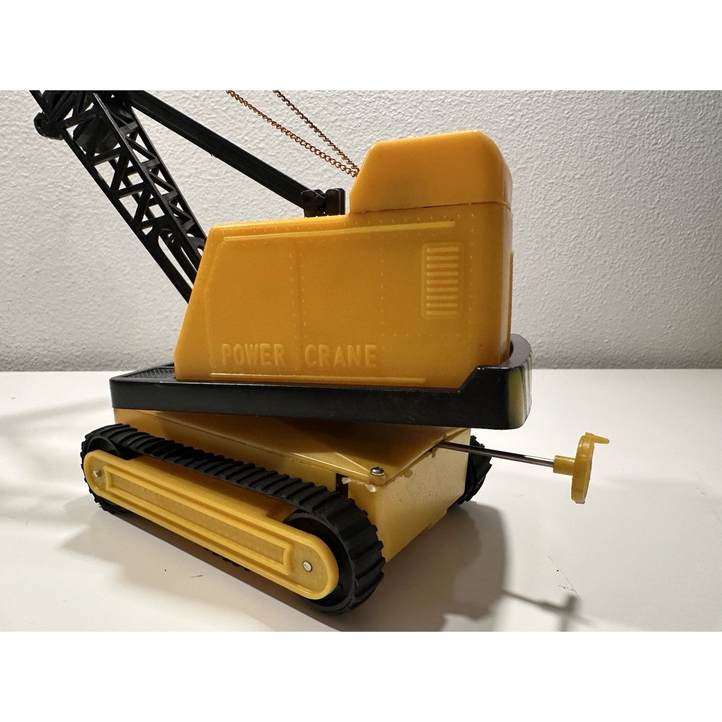 VINTAGE *NEW* 1972 Hercules Caterpillar Crane Battery Operated Toy