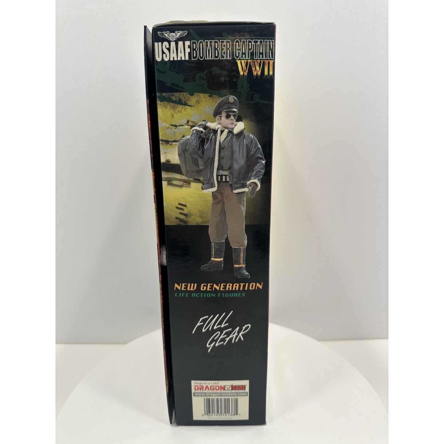 VINTAGE *NEW* DRAGON USAAF Bomber Captain WWII "Skip" Action Figure