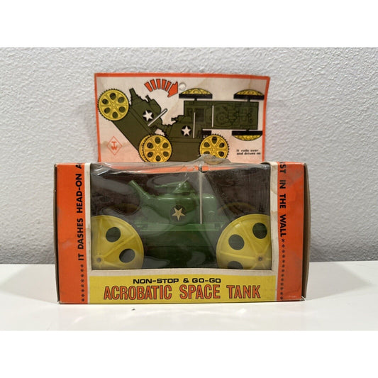 VINTAGE *NEW* Acrobatic Space Tank/Non-stop/Go-Go Toy