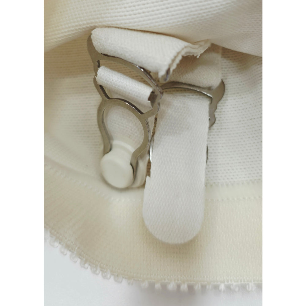 VINTAGE *NEW* 1960's Flexnit Women's Cream Shapewear with Garters Size M USA
