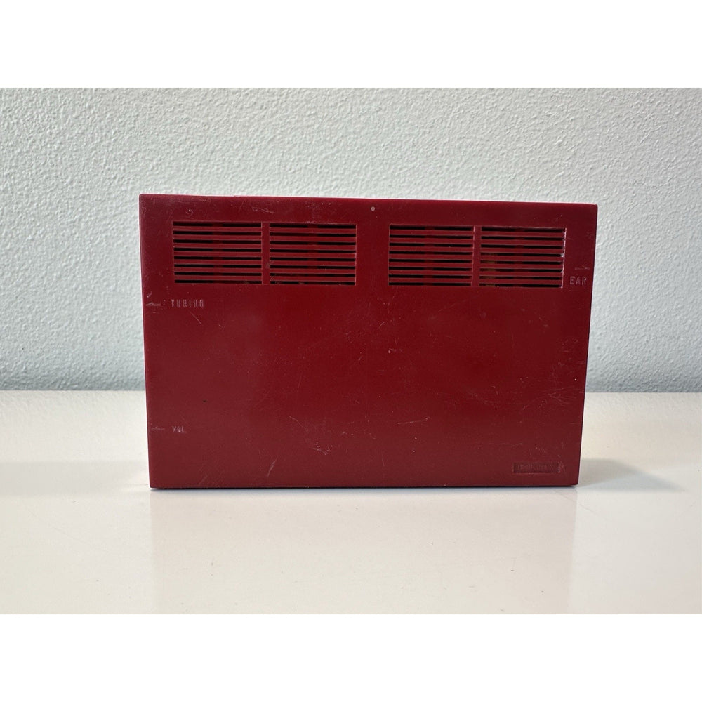 VINTAGE *NEW* Grand Prix Deluxe Hi-Fi Red Transistor AM Pocket Radio