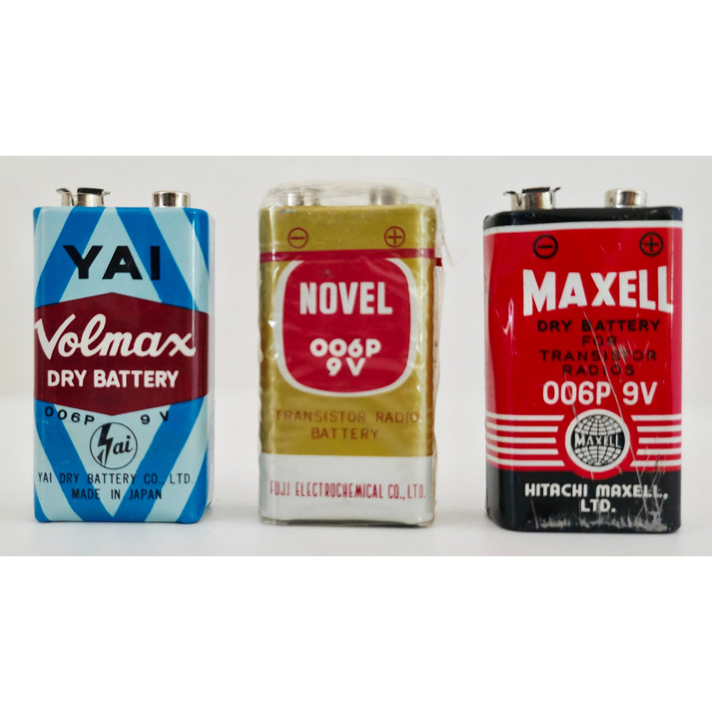 VINTAGE *NEW* 1960's Transistor Radio 9V Battery Collection