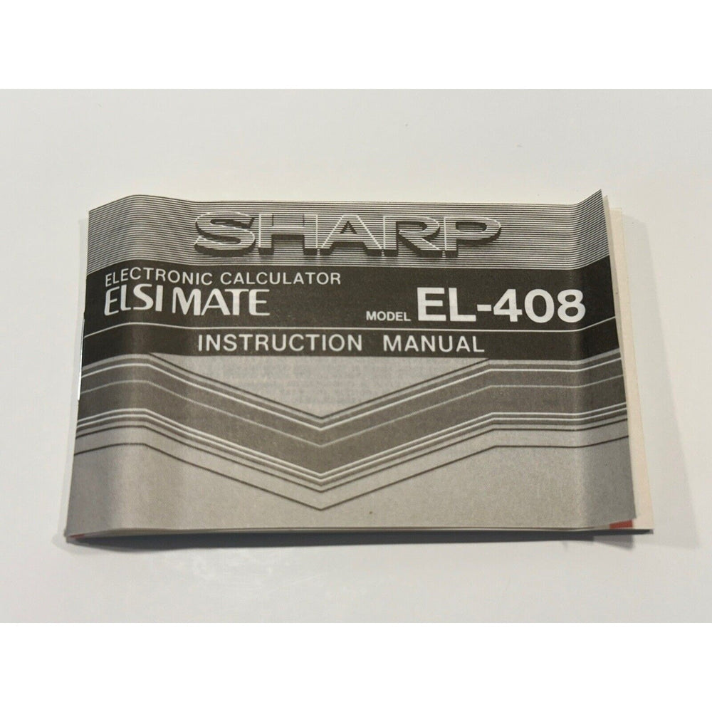 VINTAGE *NEW* Sharp Elsimate EL-407 Electronic Calculator