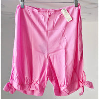 VINTAGE *NEW* 1960's Kayser Women's Pink with Bows Bloomers Leggings Size 7