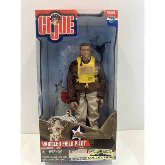 VINTAGE GI Joe Wheeler Field Pilot Pearl Harbor Collection 12" Action Figure