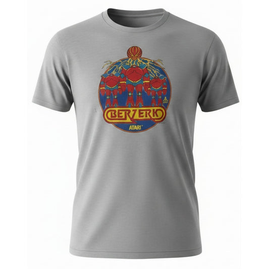 VINTAGE NEW 1980's Atari Adult S 'Berzerk' Dealer Promo T-Shirt