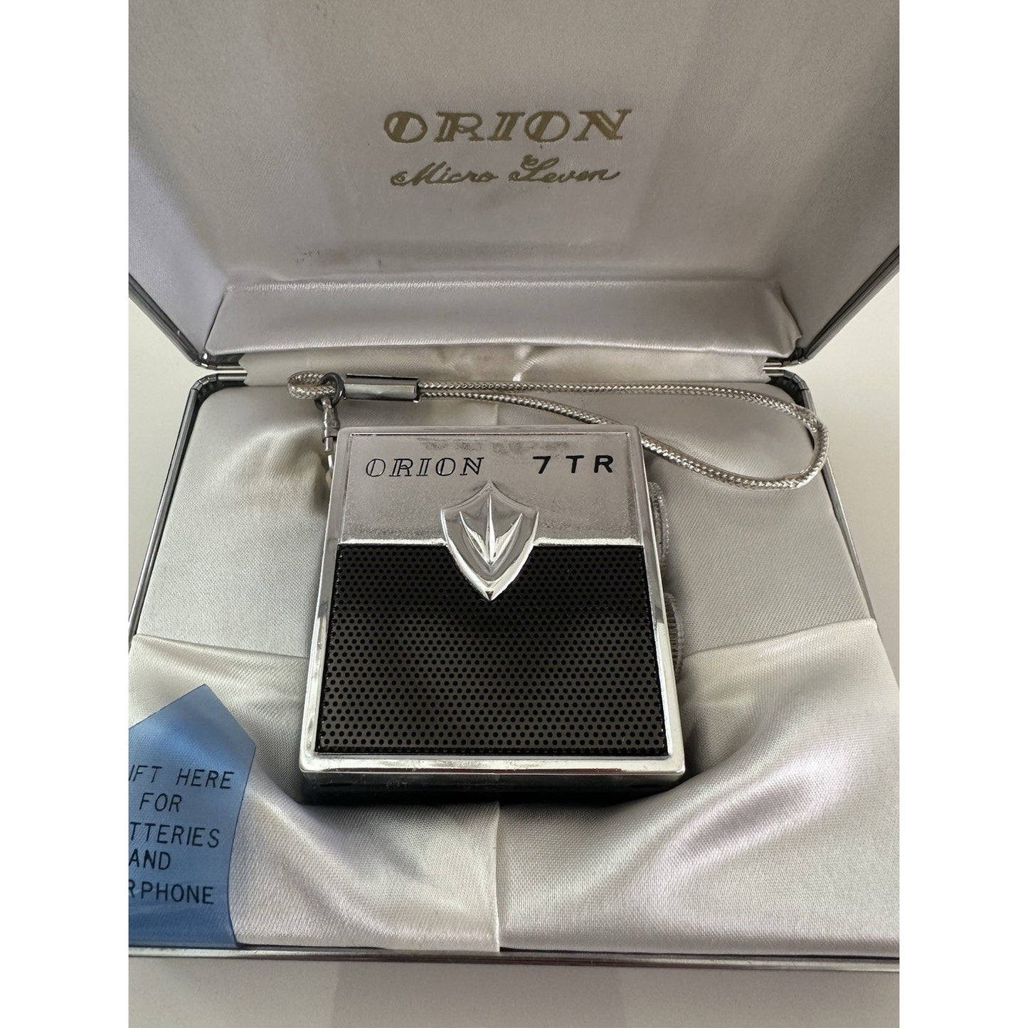 VINTAGE *NEW* 1960's Orion 7TR 7 Transistor Micro Pocket Radio Japan