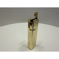 VINTAGE *NEW* 1950's Stellar Gold Textured Super Lighter