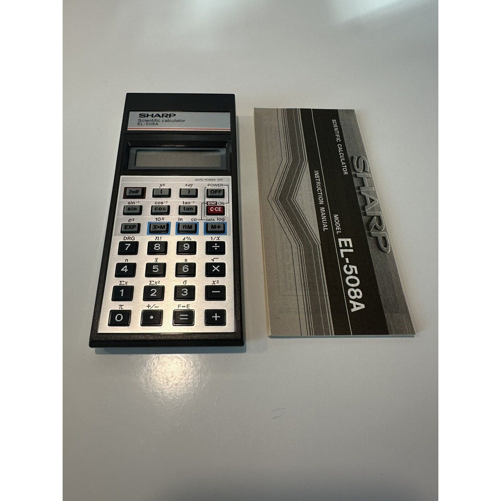 VINTAGE *NEW* Sharp EL-508A Scientific Digital Electronic Calculator