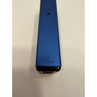 VINTAGE *NEW* 1950's Capri w/Design Blue/Silver Butane Japanese Lighter