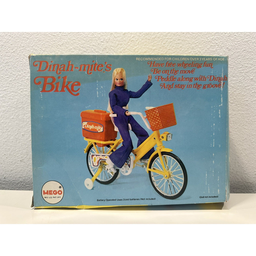 VINTAGE *NEW* Mego Dinah-Mite's Peddle Bike