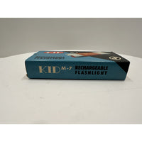VINTAGE *NEW* 1970's KID M-7 Rechargeable 90-120 V Flashlight - Green