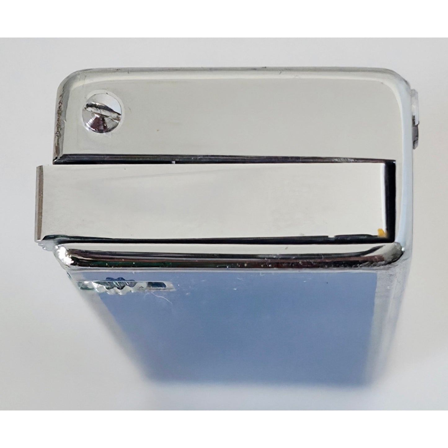 VINTAGE *NEW* 1960's Blue and Silver Butane Lighter Mustang with Wings by Supreme