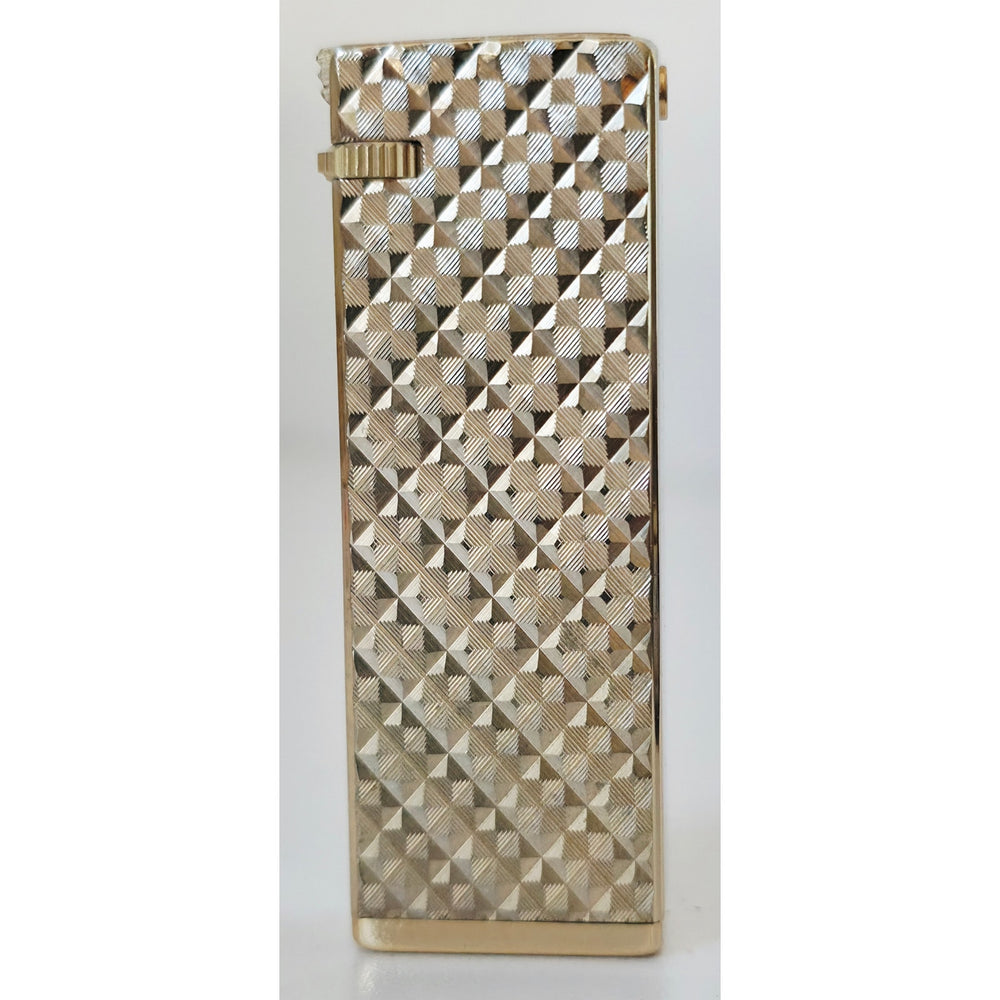 VINTAGE *NEW* 1960's Gold Textured Lighter in Original Box by Supreme USA