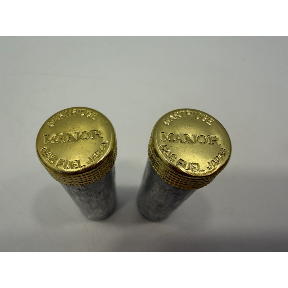 VINTAGE *NEW* 1950's Manor Butane Twin Refuel Cartridges Display - Dozen