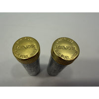 VINTAGE *NEW* 1950's Manor Butane Twin Refuel Cartridges Display - Dozen