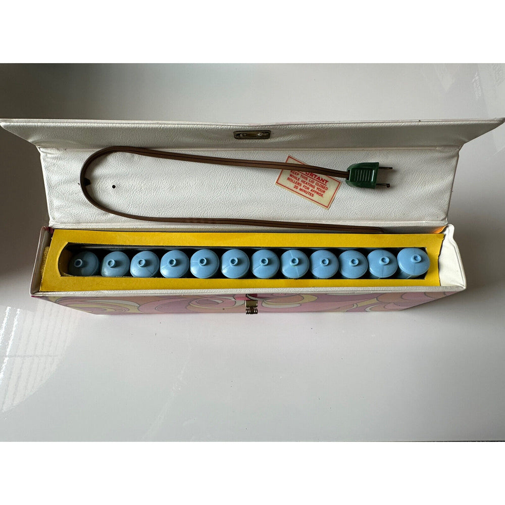 VINTAGE *NEW* Bacarola 10-min Electric Set of 18 Roller Hair Setters