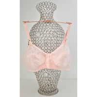 VINTAGE *NEW* 1960's Stephanie Women's Pink Lace Push-Up Bra Size 36A