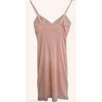 VINTAGE *NEW* 1960's Kayser Women's Light Pink with Lace Slip Dress Size XS