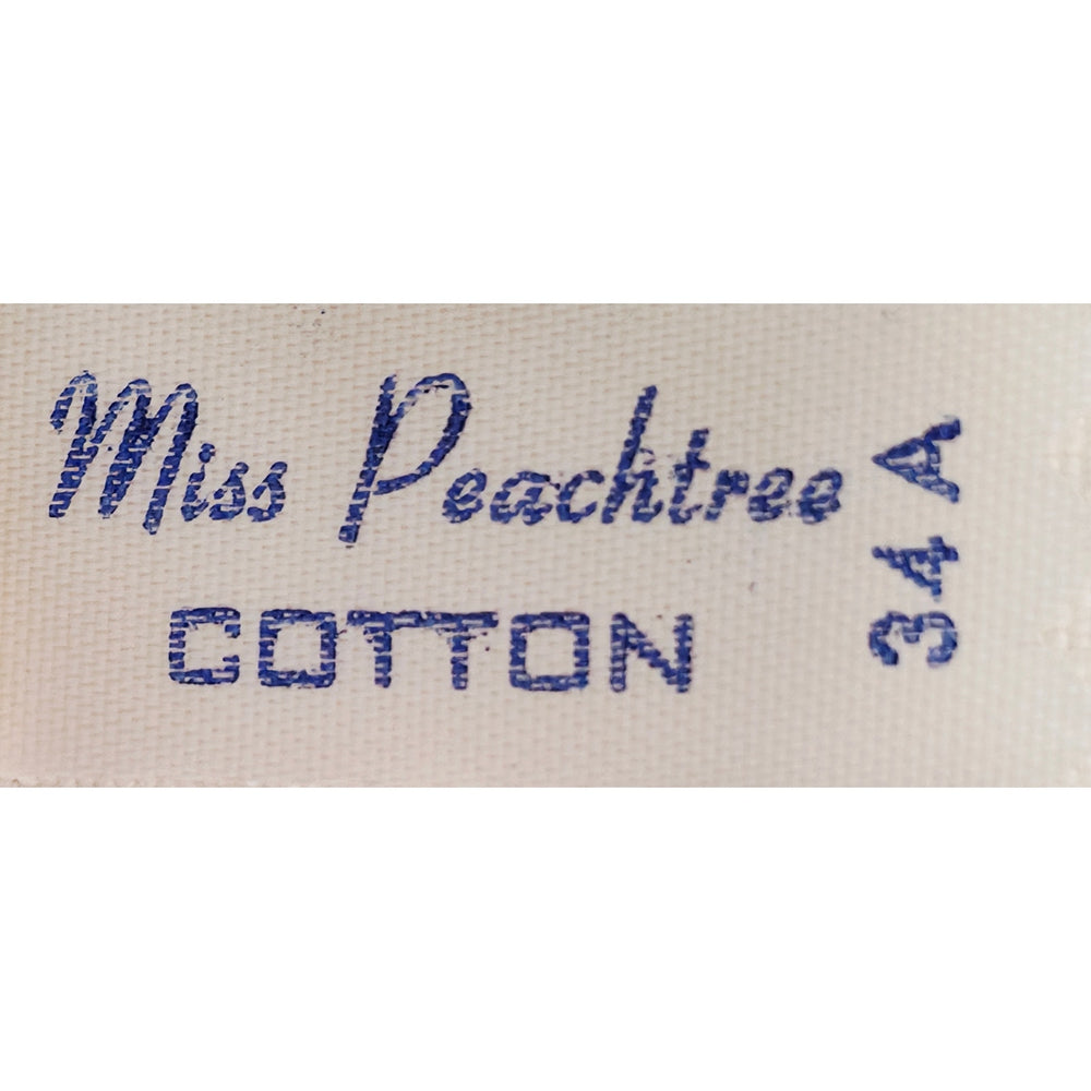 VINTAGE *NEW* 1960's Miss Peachtree Women's White Bullet Bra Size 34A