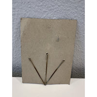 VINTAGE *NEW* 1960's Hand Painted Hair Bobby Pins On Card