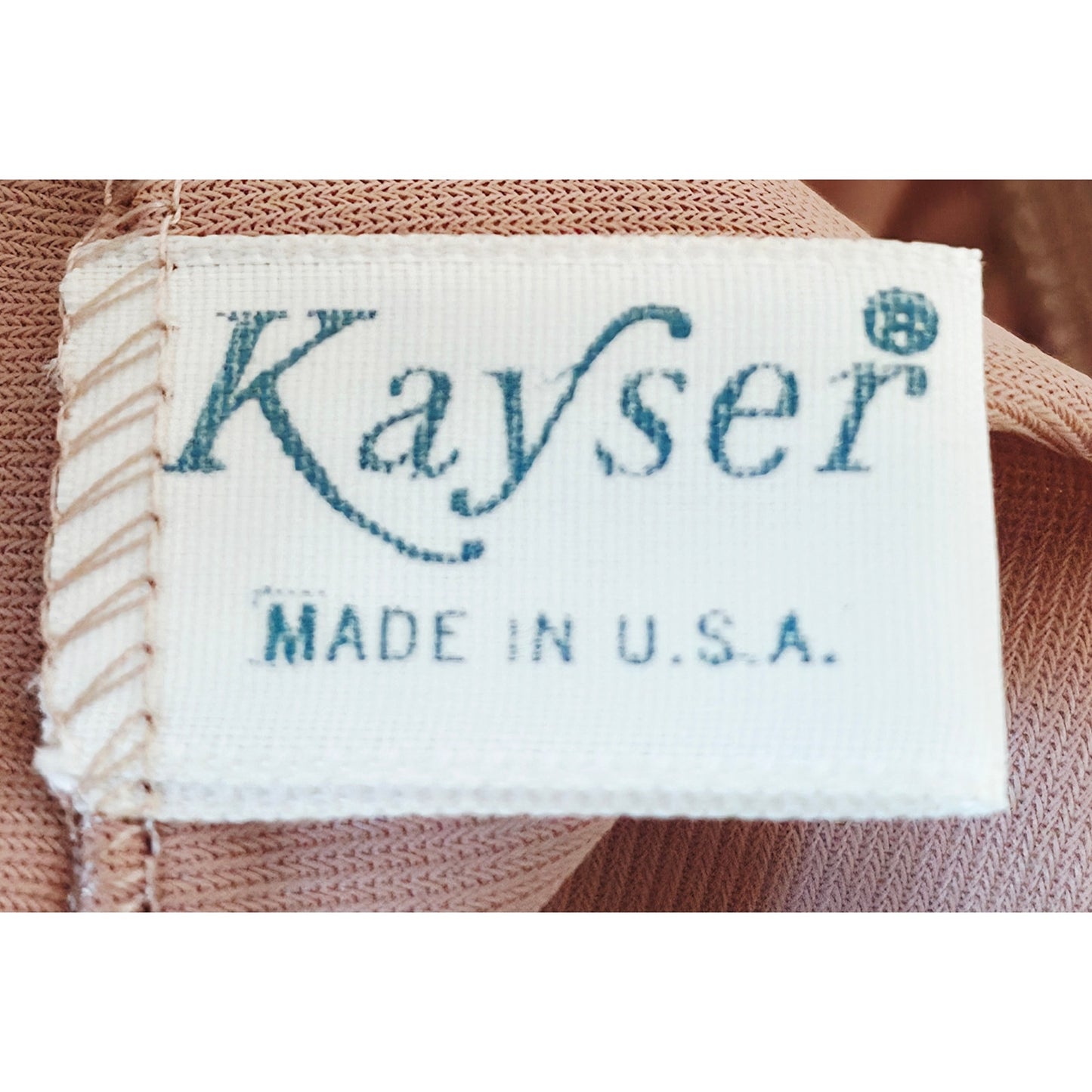 VINTAGE *NEW* 1960's Kayser Women's Coffee w/Flowers Lace Trim Half Slip Size S