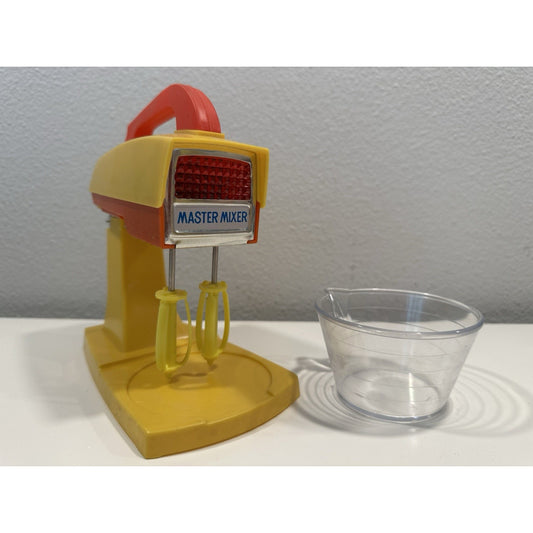 VINTAGE *NEW* 1970's Toy Mixer & Bowl Battery-Operated