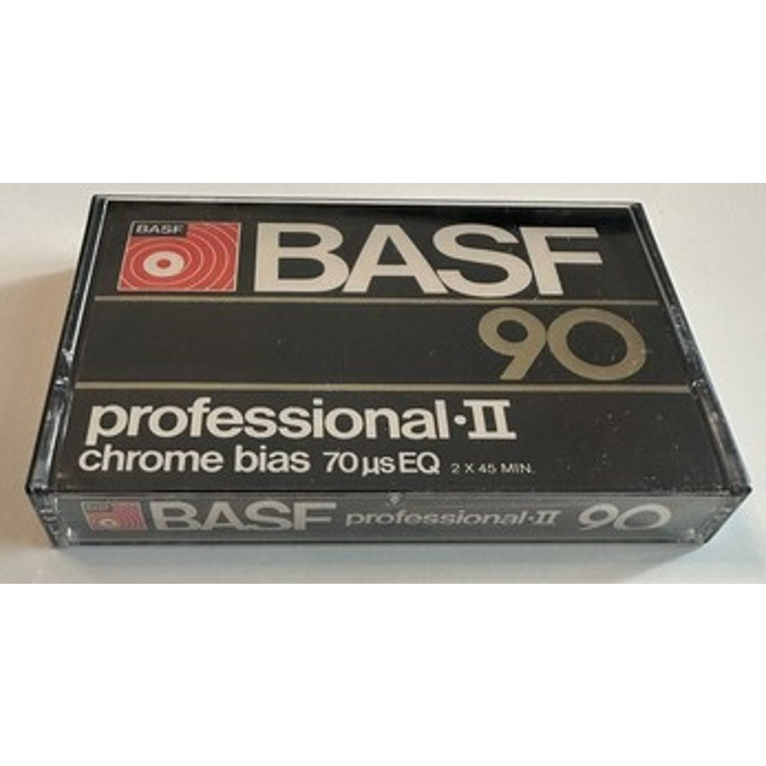 VINTAGE *NEW* 1970's BASF 90 Professional II Chrome Bia 70 EQ Blank Cassette Tape