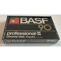 VINTAGE *NEW* 1970's BASF 90 Professional II Chrome Bia 70 EQ Blank Cassette Tape