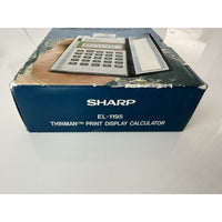 VINTAGE *NEW* Sharp EL-1195 Thinman Printer Calculator
